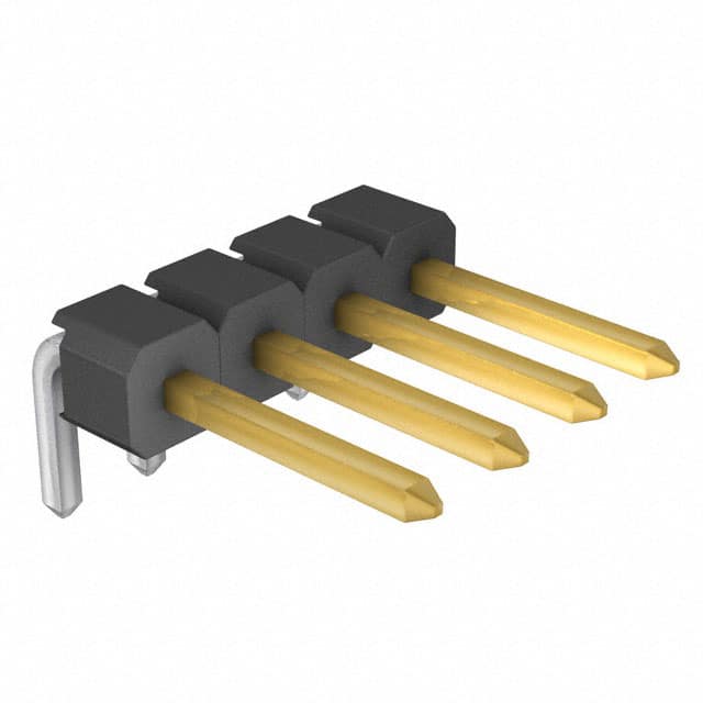 961104-5804-AR CONN HEADER R/A 4POS 2.54MM