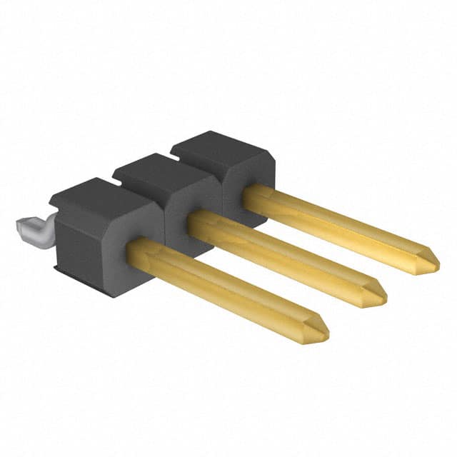 961103-5900-AR-TP CONN HEADER SMD R/A 3POS 2.54MM