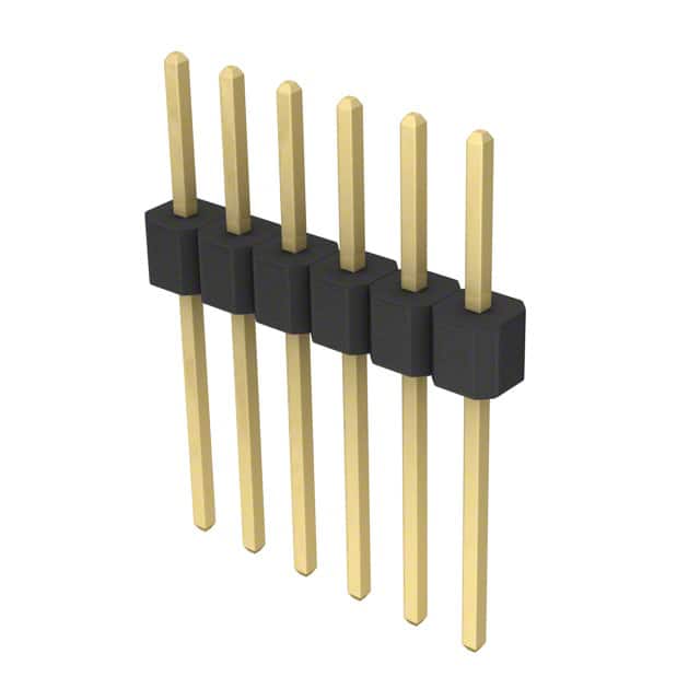 PRPC006SADN-RC CONN HEADER VERT 6POS 2.54MM