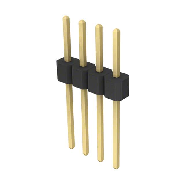 PRPC004SADN-RC CONN HEADER VERT 4POS 2.54MM
