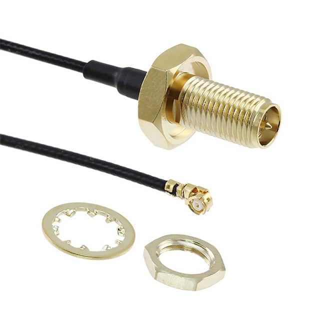 ACC-6SMRP2U CBL ASSY RP-SMA-UMCC 6"