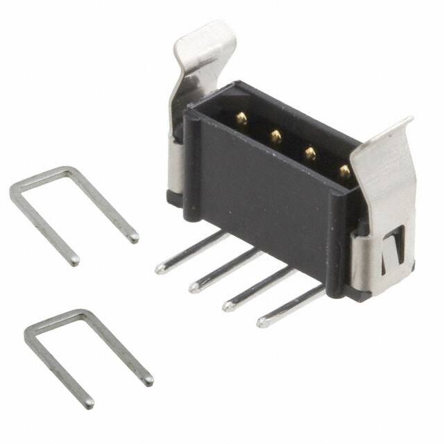 M80-8460442 CONN HEADER R/A 4POS 2MM
