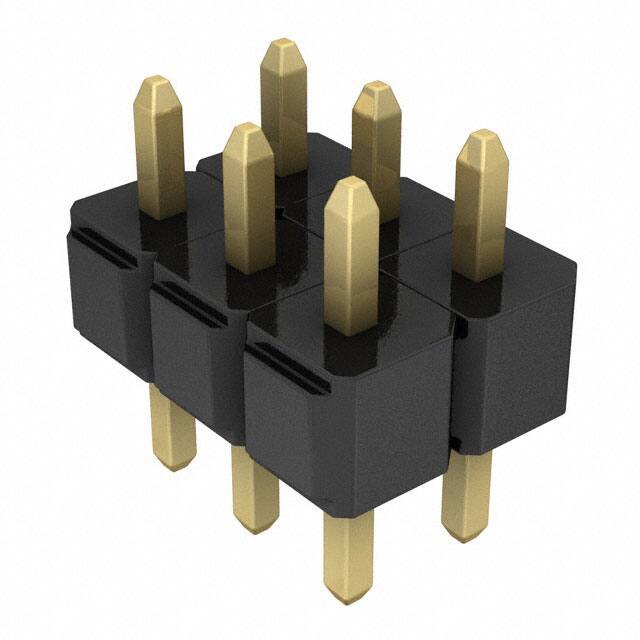 929815-01-03-I CONN HEADER VERT 6POS 2.54MM