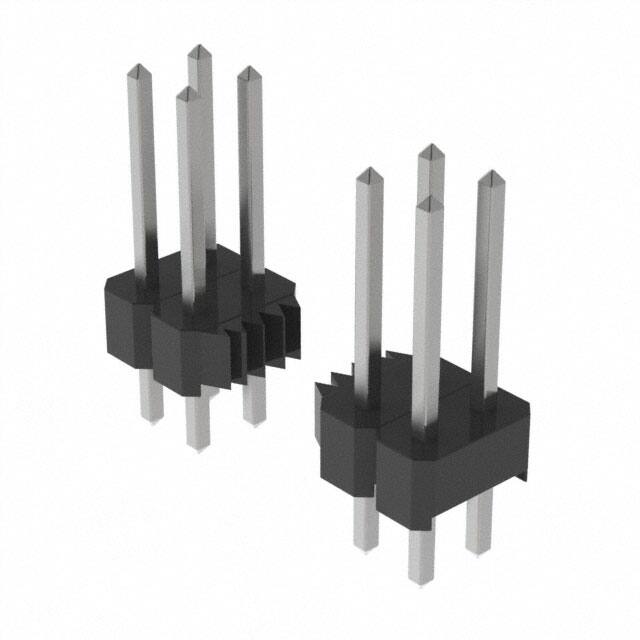 2306-6221-TP CONN HEADER VERT 6POS 2.54MM