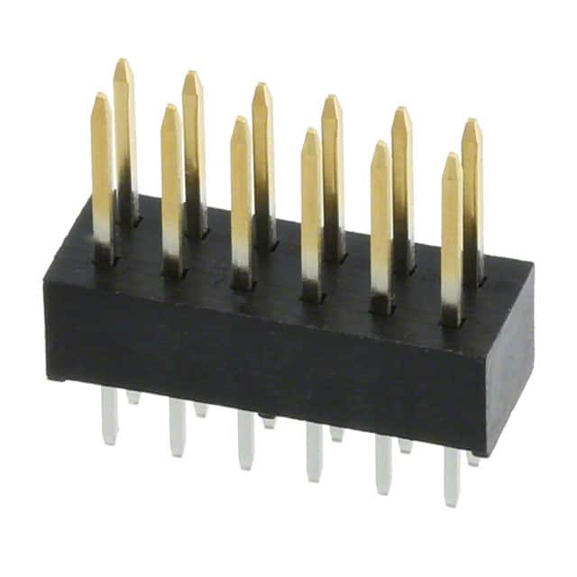 HIF3H-12PB-2.54DSA(71) CONN HEADER VERT 12POS 2.54MM