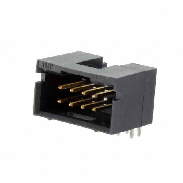 102570-2 CONN HEADER R/A 8POS 2.54MM