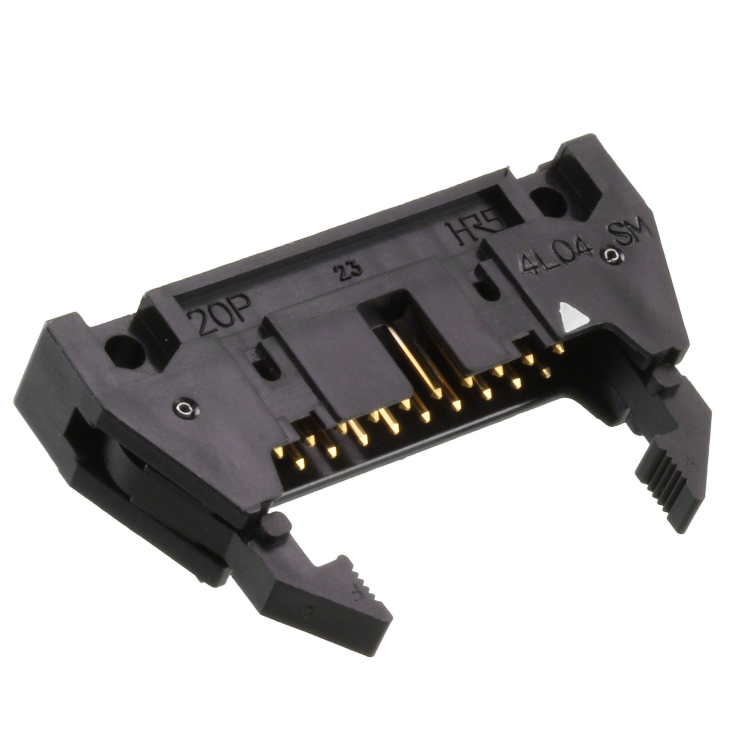 HIF3BAF-20PA-2.54DS(71) CONN HEADER R/A 20POS 2.54MM