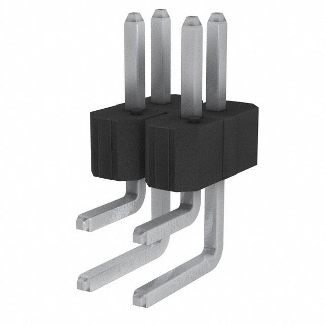 93939-404HLF CONN HEADER R/A 4POS 2.54MM