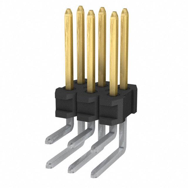 76345-103-06LF CONN HEADER R/A 6POS 2.54MM