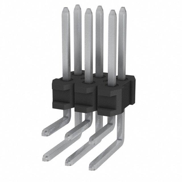 76345-305-06LF CONN HEADER R/A 6POS 2.54MM