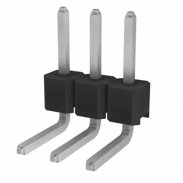 861400031LO1 CONN HEADER R/A 3POS 2.54MM