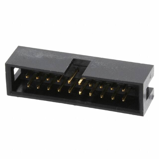 2-1634689-0 CONN HEADER R/A 20POS 2.54MM