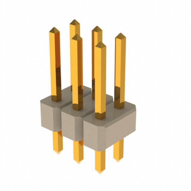 YMC03DAAN CONN HEADER VERT 6POS 2.54MM