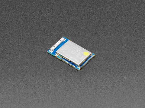4077 This Adafruit Industries LLC module features the nRF52832 chip for Bluetooth Low Energy communication. It offers 512kB Flash and 64kB RAM.