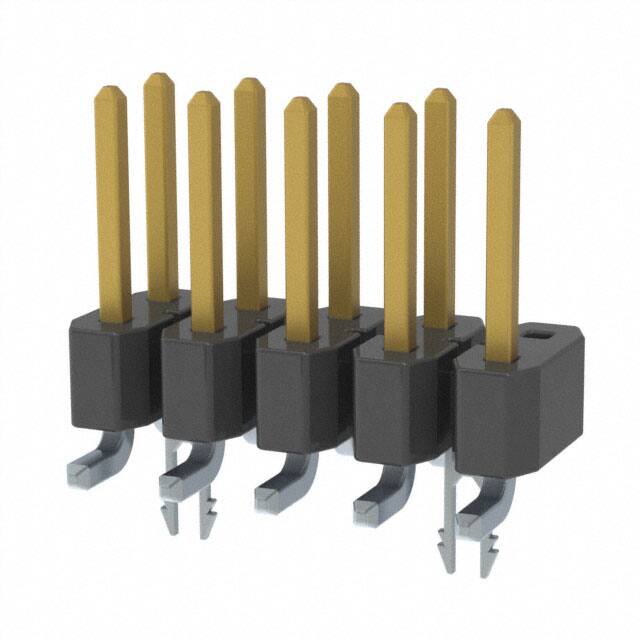 TSM-105-01-F-DV-LC-002 CONN HEADER SMD 10POS 2.54MM