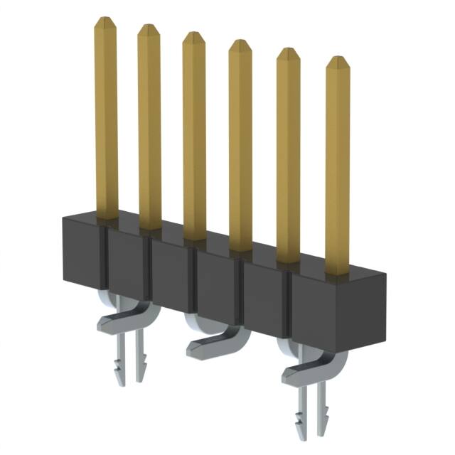 TSM-106-02-L-SV-LC CONN HEADER SMD 6POS 2.54MM