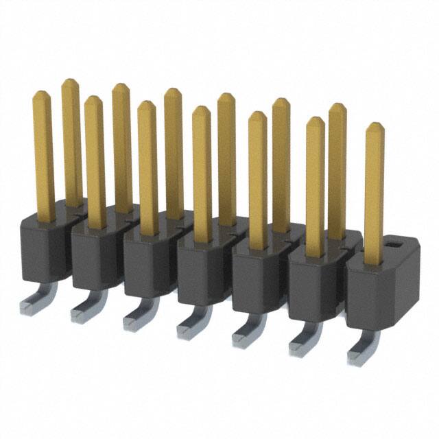 TSM-107-01-L-DV-002 CONN HEADER SMD 14POS 2.54MM