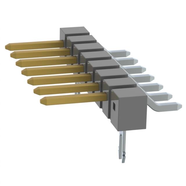 TSM-108-01-L-SH-LC-001 CONN HEADER SMD R/A 8POS 2.54MM