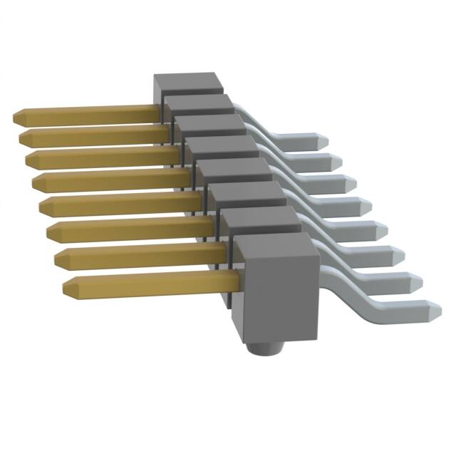 TSM-108-01-SS-SH-A CONN HEADER SMD R/A 8POS 2.54MM