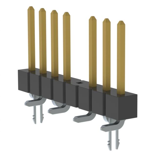 TSM-108-02-L-SV-LC-004 CONN HEADER SMD 8POS 2.54MM