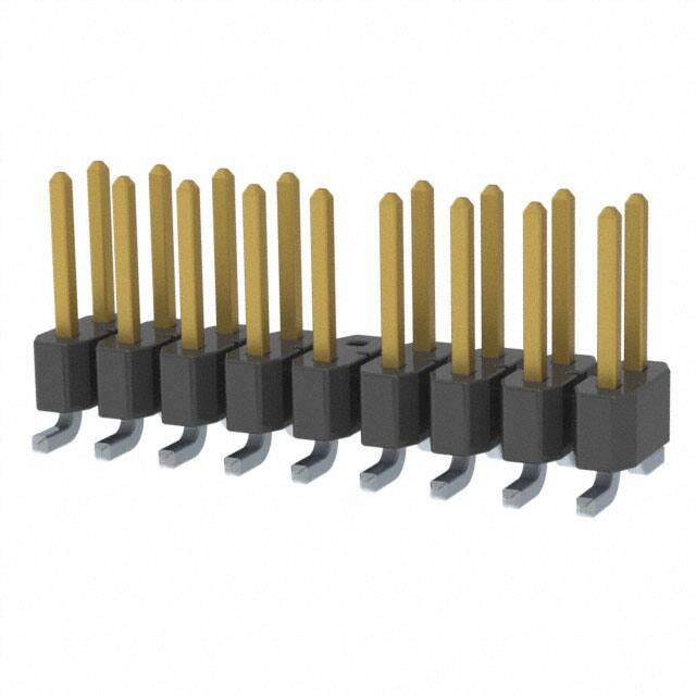 TSM-109-01-L-DV-010 CONN HEADER SMD 18POS 2.54MM
