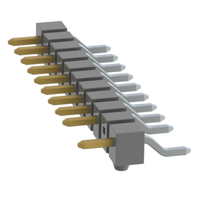 TSM-111-04-SM-SH-A-002 CONN HEADER SMD R/A 11POS 2.54MM