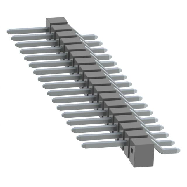 TSM-118-01-T-SH-001 CONN HEADER SMD R/A 18POS 2.54MM