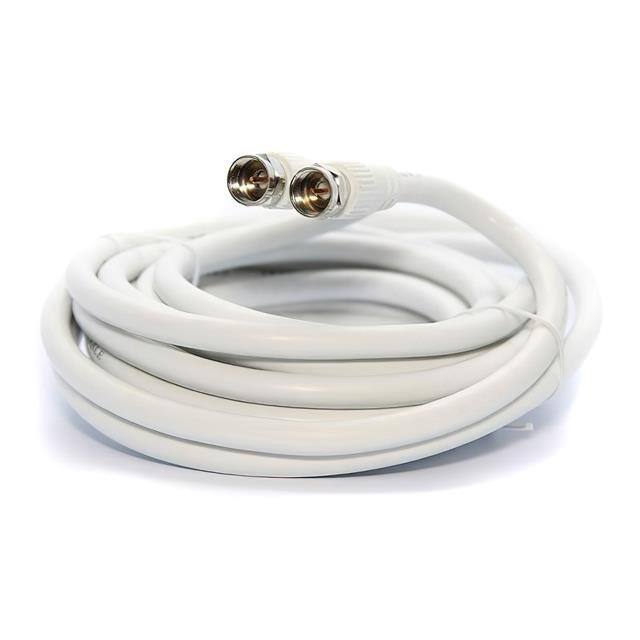 RG621025WF 25Ft - RG6 Coxial Cable w/ "F" C