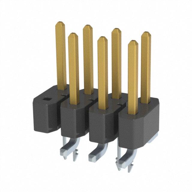 TSM-104-01-L-DV-LC-007-P-TR CONN HEADER SMD 8POS 2.54MM
