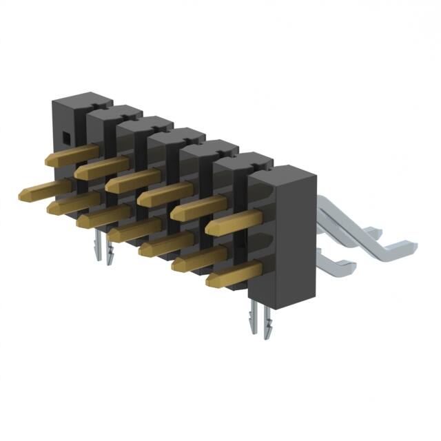TSM-107-04-L-DH-LC-014-K-TR CONN HEADER SMD R/A 14POS 2.54MM