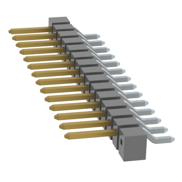 TSM-115-01-L-SH-001-K-TR CONN HEADER SMD R/A 15POS 2.54MM