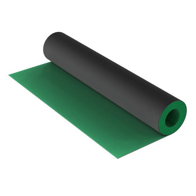 66057 MAT RUBBER GREEN 24X36"