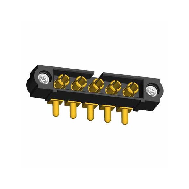 M80-5000000M1-05-333-00-000 CONN HEADER R/A 5POS 4MM