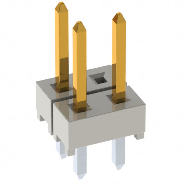 HTSW-102-07-S-D-003 CONN HEADER VERT 4POS 2.54MM