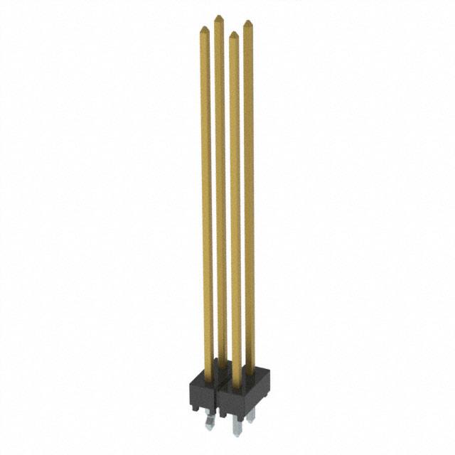HTSW-102-21-S-D-LL CONN HEADER VERT 4POS 2.54MM