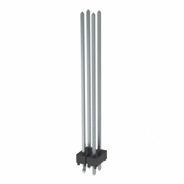 HTSW-102-21-T-D-LL CONN HEADER VERT 4POS 2.54MM