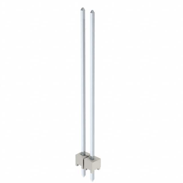 HTSW-102-21-TM-S CONN HEADER VERT 2POS 2.54MM