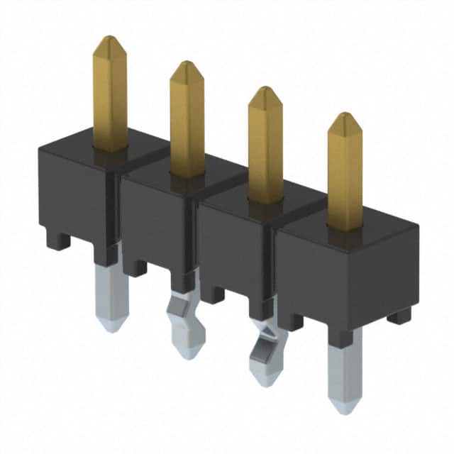 HTSW-104-06-S-S-LL CONN HEADER VERT 4POS 2.54MM