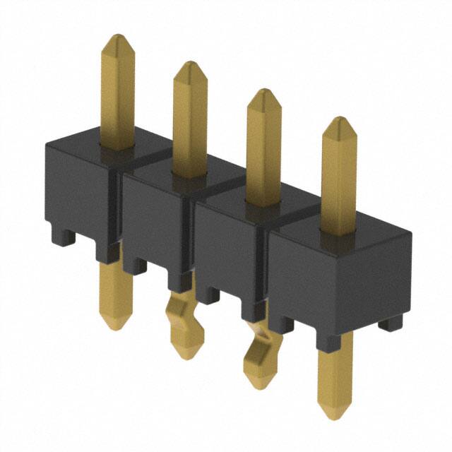 HTSW-104-06-G-S-LL CONN HEADER VERT 4POS 2.54MM