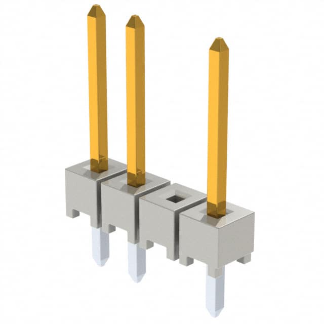 HTSW-104-14-S-S-002 CONN HEADER VERT 4POS 2.54MM