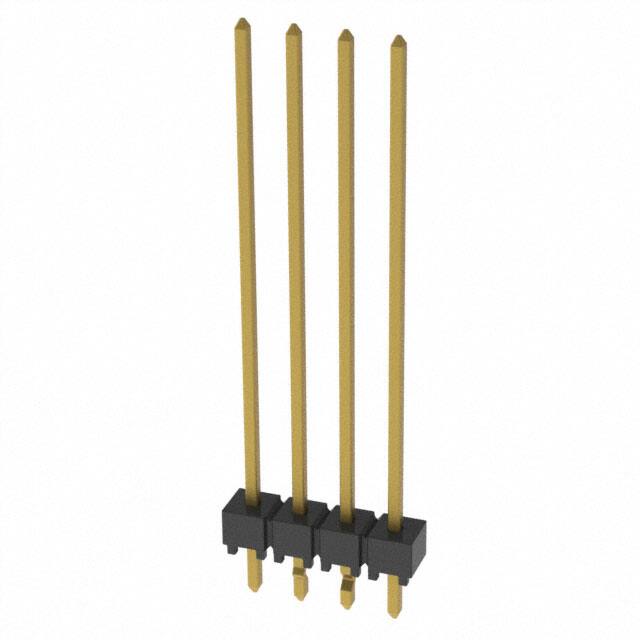 HTSW-104-20-G-S-LL CONN HEADER VERT 4POS 2.54MM