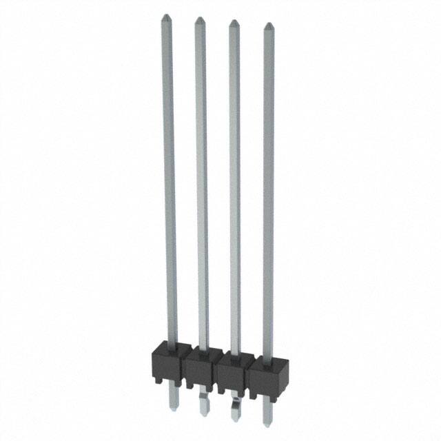 HTSW-104-20-T-S-LL CONN HEADER VERT 4POS 2.54MM