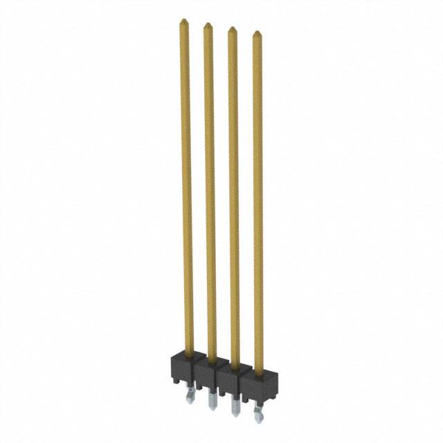 HTSW-104-21-S-S-LL CONN HEADER VERT 4POS 2.54MM