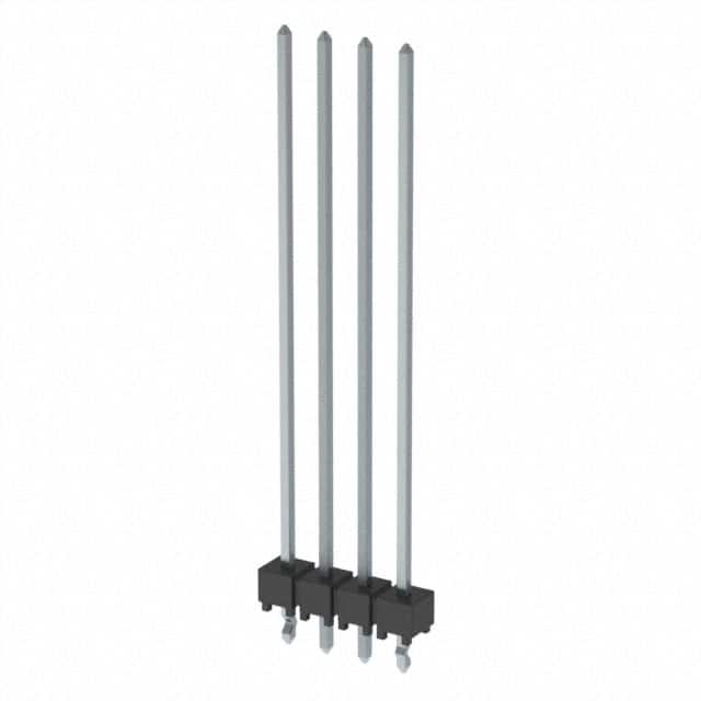 HTSW-104-21-T-S-LL CONN HEADER VERT 4POS 2.54MM