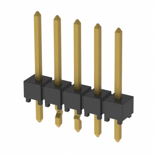 HTSW-105-14-H-S-LL CONN HEADER VERT 5POS 2.54MM