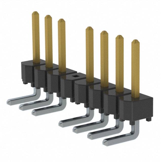 HTSW-108-08-F-S-RA-005 CONN HEADER R/A 8POS 2.54MM
