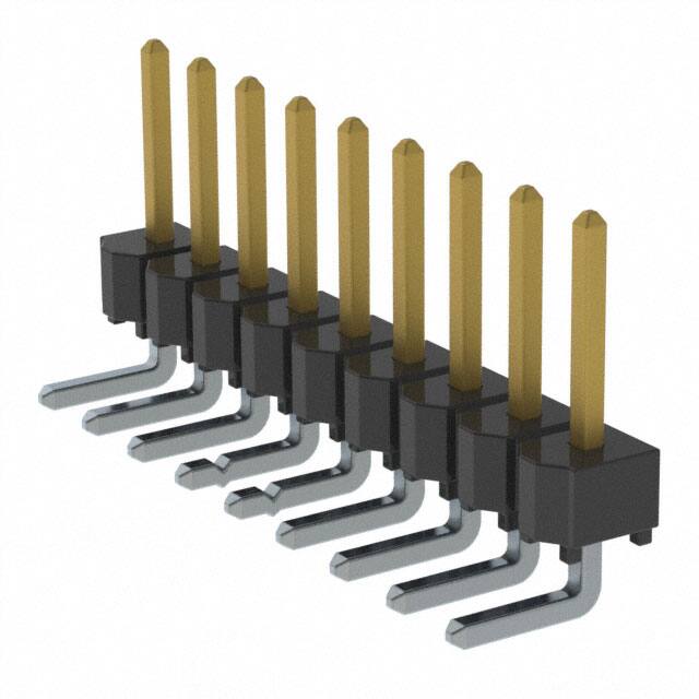 HTSW-109-08-F-S-LA CONN HEADER VERT 9POS 2.54MM