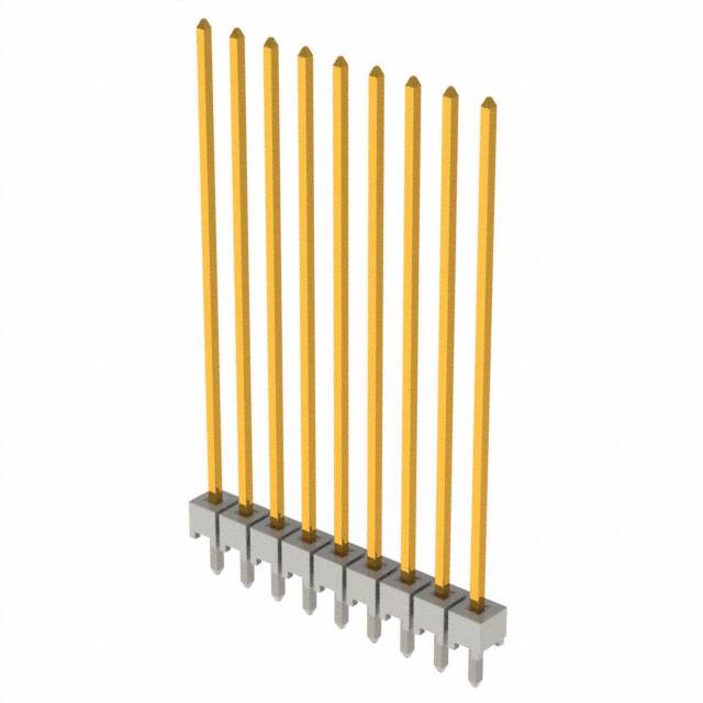 HTSW-109-21-L-S CONN HEADER VERT 9POS 2.54MM
