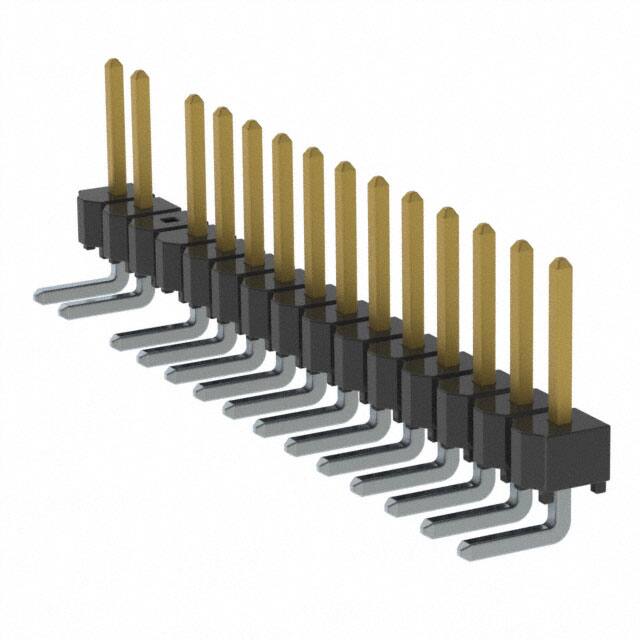 HTSW-115-08-S-S-RA-013 CONN HEADER R/A 15POS 2.54MM