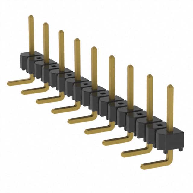 HTSW-209-08-G-S-RA CONN HEADER R/A 9POS 5.08MM